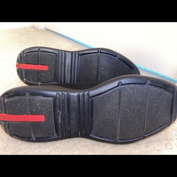 🔥 🔥 AUTHENTIC PRADA KNIT SNEAKERS 👟 - Picture 5 of 12
